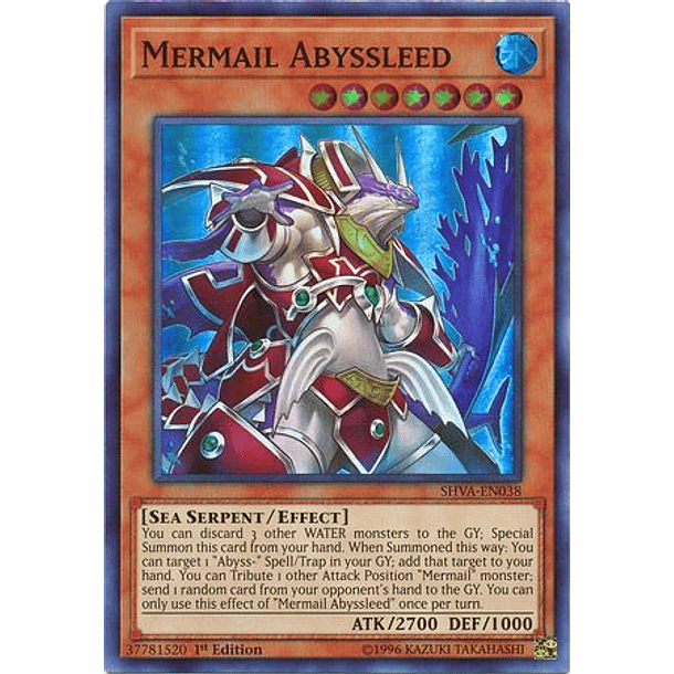 Mermail Abyssleed - SHVA-EN038 - Super Rare