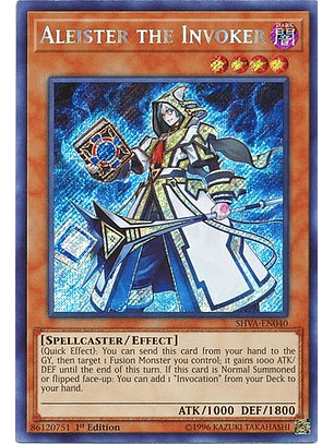 Aleister the Invoker - SHVA-EN040 - Secret Rare