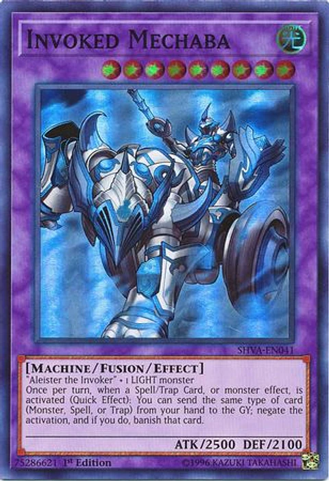Invoked Mechaba - SHVA-EN041 - Super Rare 