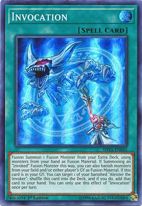 Invocation - SHVA-EN043 - Super Rare