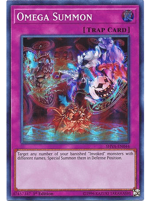Omega Summon - SHVA-EN044 - Super Rare