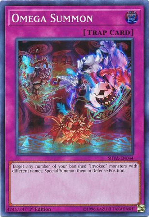 Omega Summon - SHVA-EN044 - Super Rare