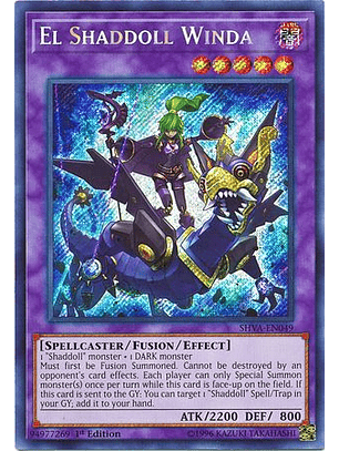 El Shaddoll Winda - SHVA-EN049 - Secret Rare