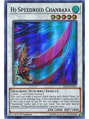 Hi-Speedroid Chanbara - SHVA-EN051 - Super Rare