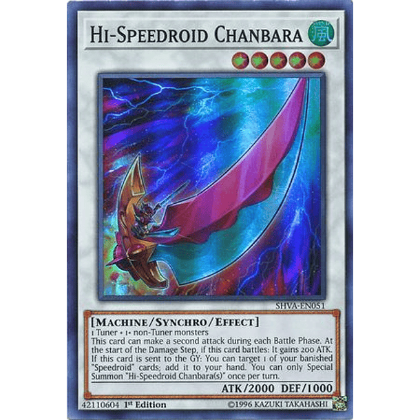 Hi-Speedroid Chanbara - SHVA-EN051 - Super Rare