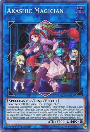 Akashic Magician - SHVA-EN052 - Super Rare 1