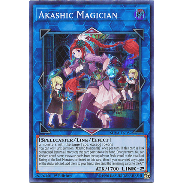Akashic Magician - SHVA-EN052 - Super Rare
