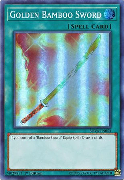 Golden Bamboo Sword - SHVA-EN054 - Super Rare