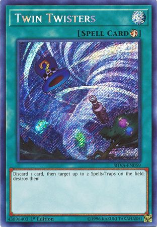 Twin Twisters - SHVA-EN059 - Secret Rare 1