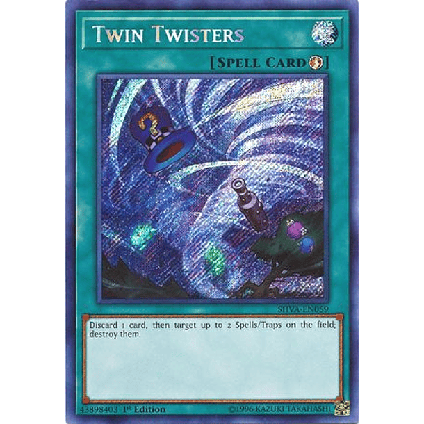 Twin Twisters - SHVA-EN059 - Secret Rare