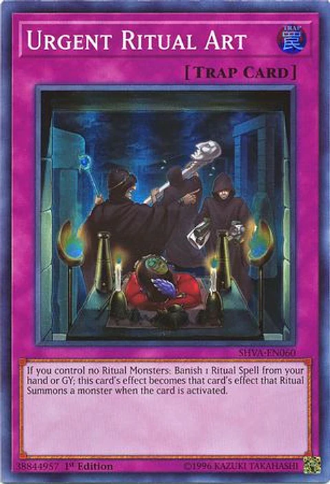 Urgent Ritual Art - SHVA-EN060 - Super Rare