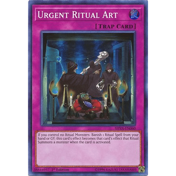 Urgent Ritual Art - SHVA-EN060 - Super Rare