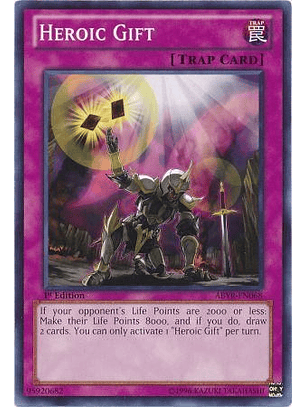 Heroic Gift - ABYR-EN068 - Common
