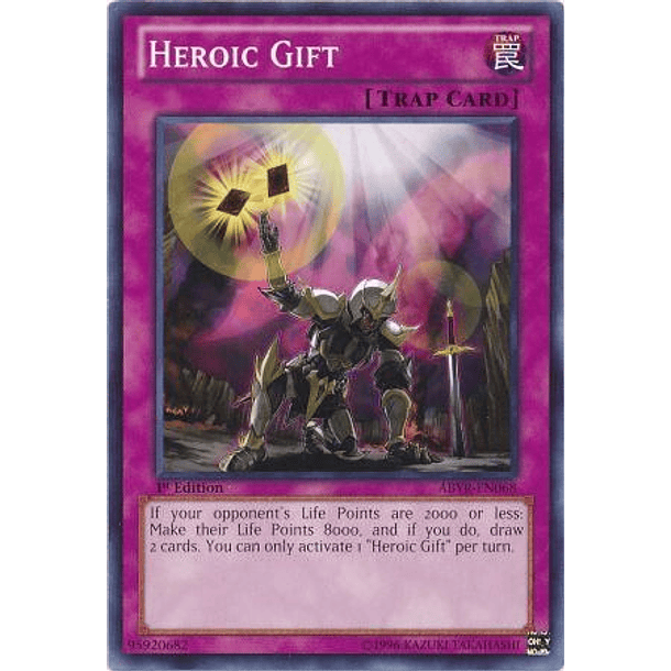 Heroic Gift - ABYR-EN068 - Common