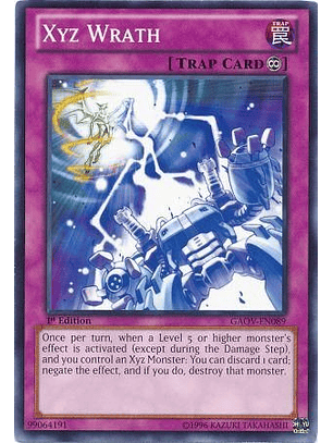 Xyz Wrath - GAOV-EN089 - Common 