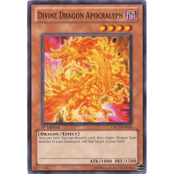 Divine Dragon Apocralyph - ORCS-EN036 - Common