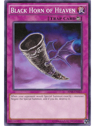 Black Horn of Heaven - AP08-EN025 - Common (español)