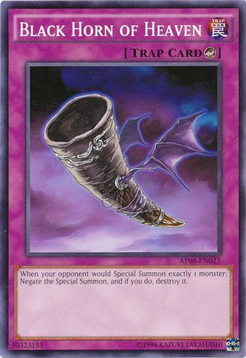 Black Horn of Heaven - AP08-EN025 - Common (español)