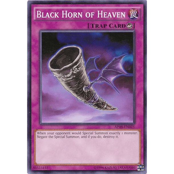 Black Horn of Heaven - AP08-EN025 - Common (español)