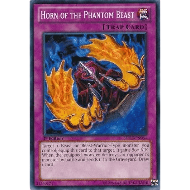 Horn of the Phantom Beast - SDOK-EN034 - Common