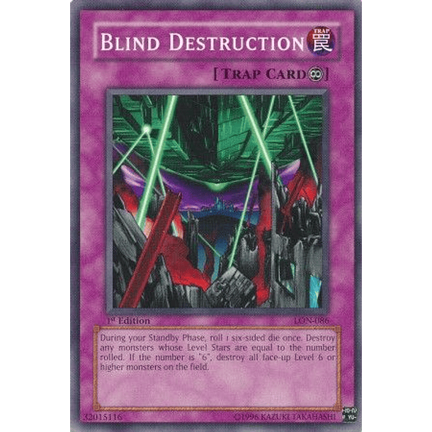 Blind Destruction - LON-086 - Common