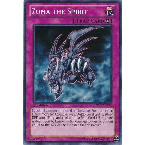 Zoma the Spirit - BP02-EN194 - Common