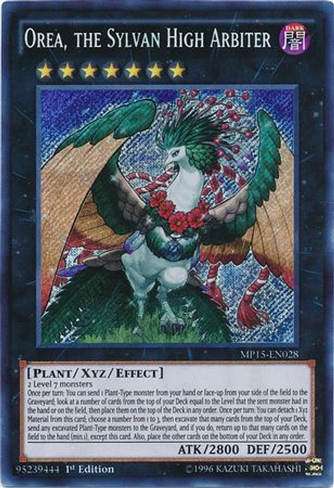 Orea, the Sylvan High Arbiter - MP15-EN028 - Secret Rare 