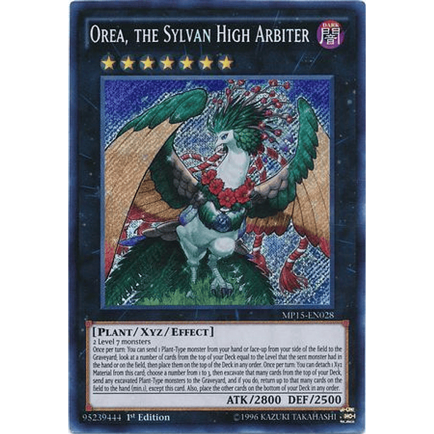 Orea, the Sylvan High Arbiter - MP15-EN028 - Secret Rare 