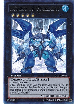 Number 19: Freezadon - ZTIN-EN003 - Ultra Rare