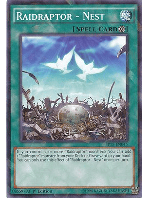 Raidraptor - Nest - SP15-EN045 - Shatterfoil Rare
