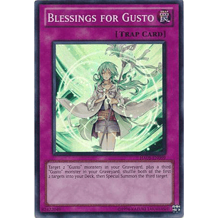 Blessings for Gusto - HA05-EN059 - Super Rare