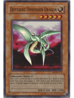 Different Dimension Dragon - DR1-EN177 - Super Rare