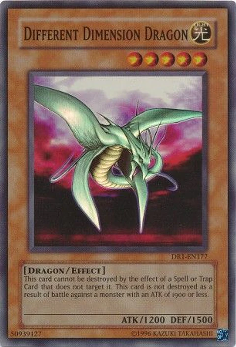Different Dimension Dragon - DR1-EN177 - Super Rare