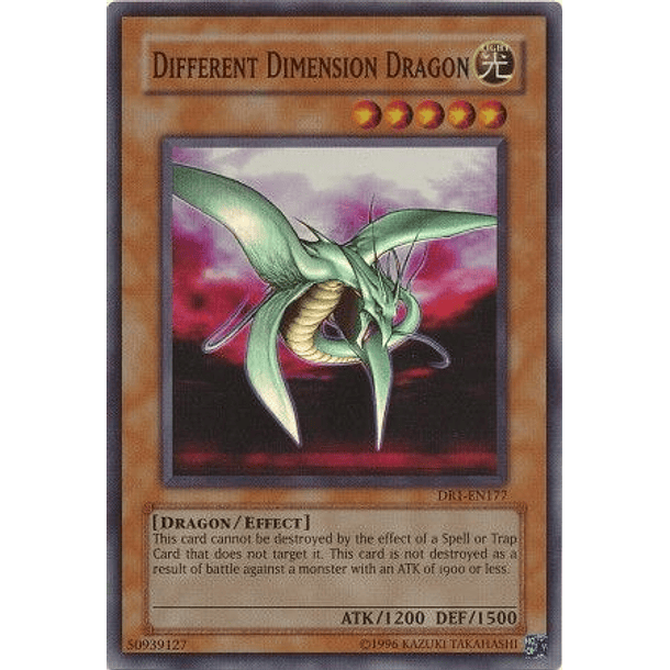 Different Dimension Dragon - DR1-EN177 - Super Rare