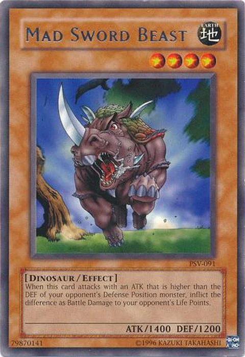 Mad Sword Beast - PSV-091 - Rare Unlimited