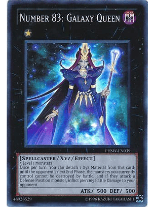 Number 83: Galaxy Queen - PHSW-EN039 - Super Rare