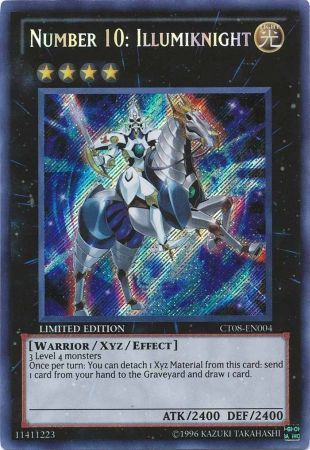 Number 10: Illumiknight - CT08-EN004 - Secret Rare 1