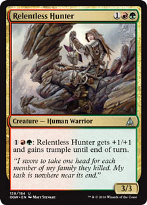 Relentless Hunter - OGW - U