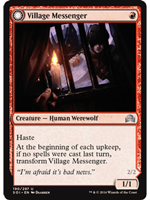 Village Messenger - Moonrise Intruder - SOI - U