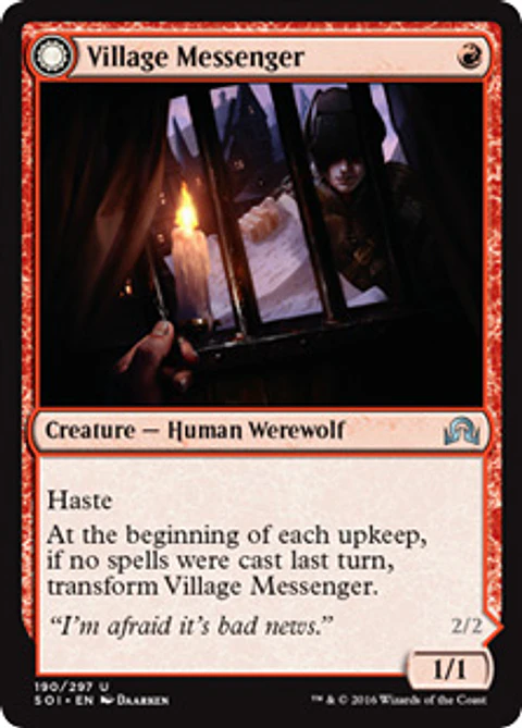 Village Messenger - Moonrise Intruder - SOI - U