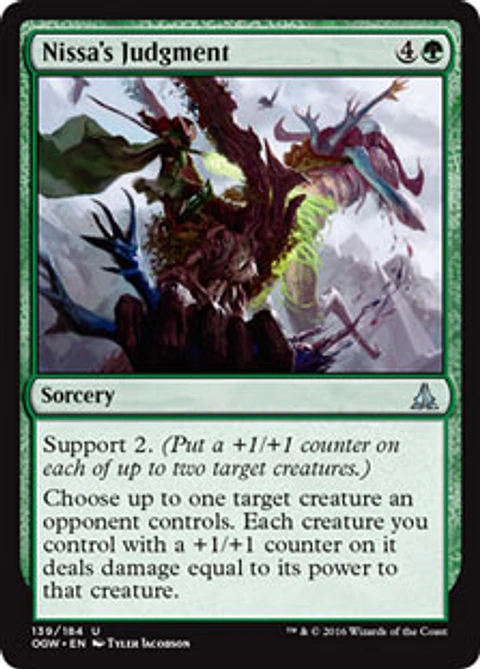 Nissa's Judgment - OGW - U