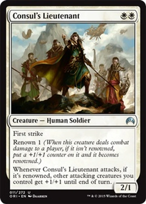Consul's Lieutenant - ORI - U