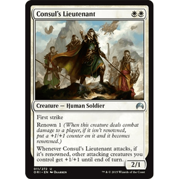 Consul's Lieutenant - ORI - U