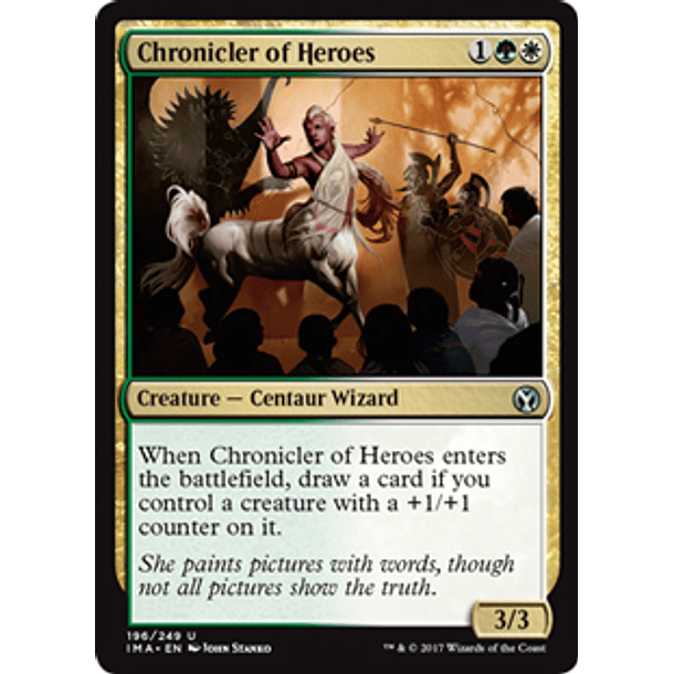Chronicler of Heroes - IMA - U