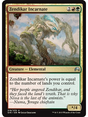 Zendikar Incarnate - ORI - U