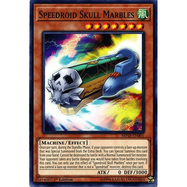Speedroid Skull Marbles - MP18-EN001 - Common