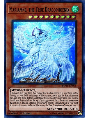 Mariamne, the True Dracophoenix - MP18-EN005 - Ultra Rare