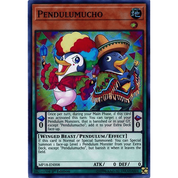 Pendulumucho - MP18-EN008 - Super Rare