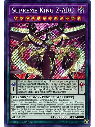 Supreme King Z-ARC - MP18-EN011 - Secret Rare