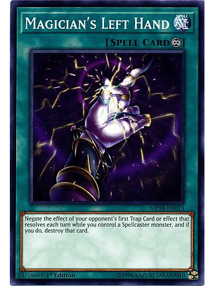 Magician's Left Hand - MP18-EN013 - Common